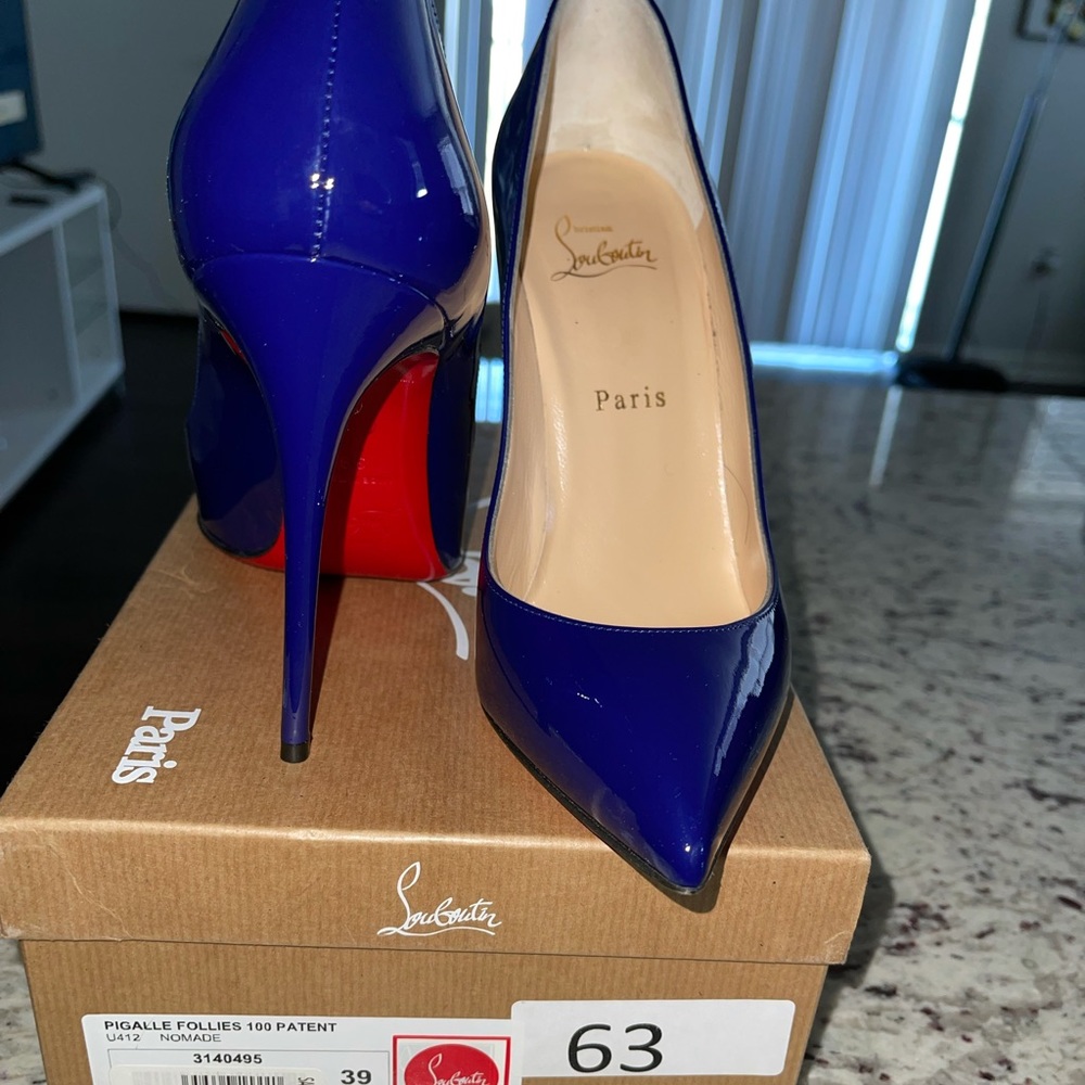 Authentic Louboutin Pigalle 100